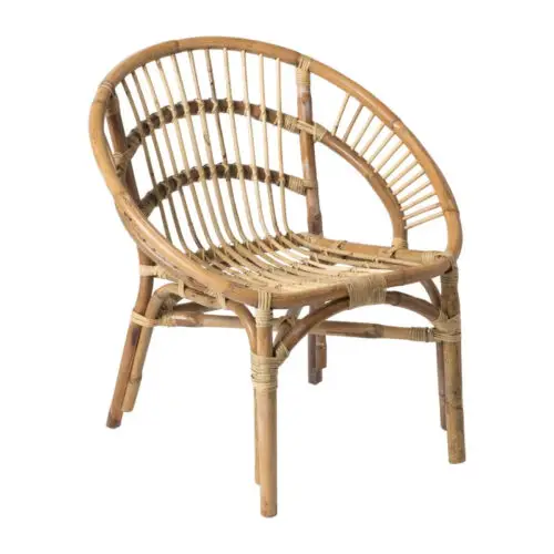 Rotan kuipstoel Elise