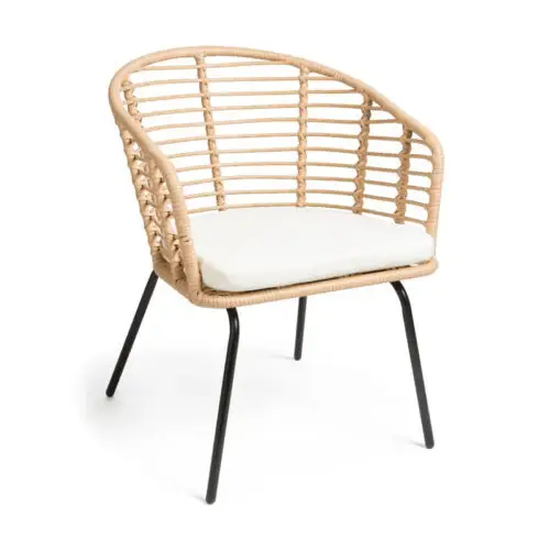 Rotan kuipstoel Sienna