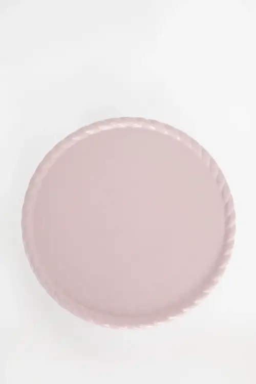 Taartplateau Lichtpaars keramiek - Afbeelding 3