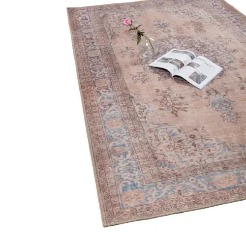 Tapijt Roze Kashmar rechthoek 160 x 240 - Afbeelding 3