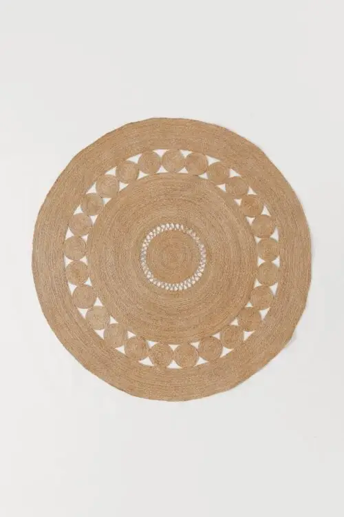 Tapijt jute Inez 180 cm - Afbeelding 4