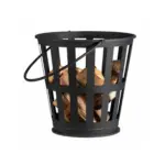 Vuurkorf zwart Ø 35 cm (excl. hout) - Afbeelding 2