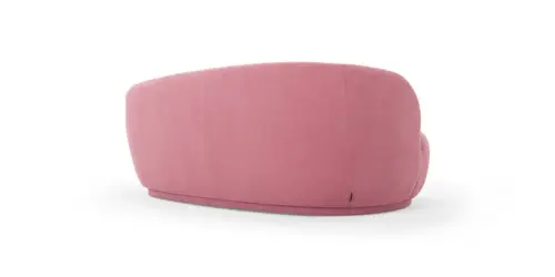 Bank Curvy Roze - Afbeelding 3