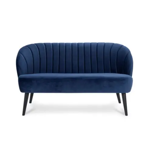 Bank Velvet Donkerblauw