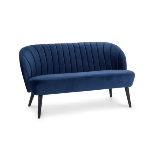 Bank Velvet Donkerblauw - Afbeelding 2