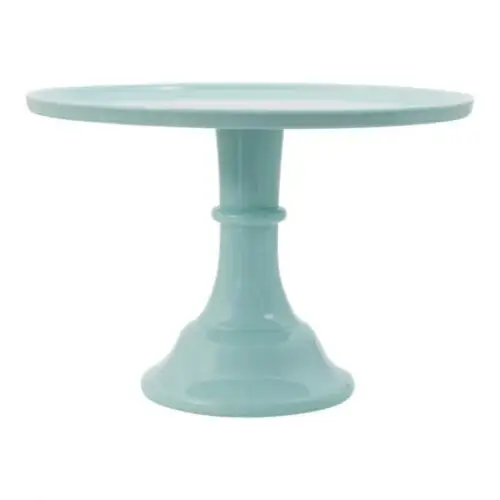 Taartplateau vintage blauw
