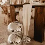Discobal zilver 50 cm - Afbeelding 2