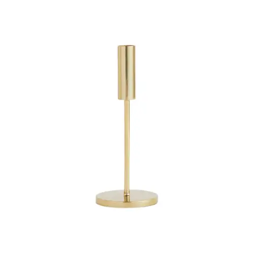Kandelaar minimal goud 24cm