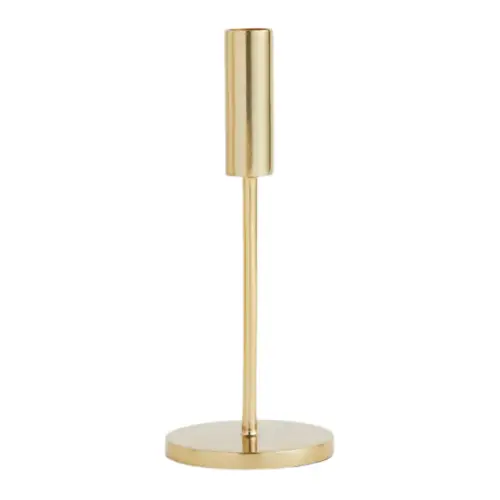 Kandelaar minimal goud 24cm - Afbeelding 4