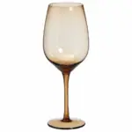 Wijnglas bruin
