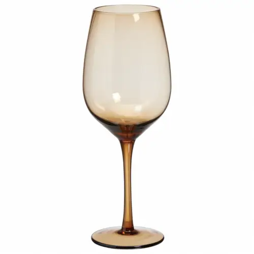 Wijnglas bruin