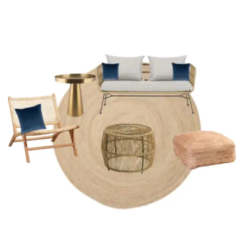 Lounge pakket  Riva blauw