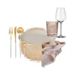 Tafelsetting Boho Beige