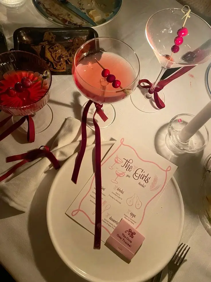 galentine's day cocktail