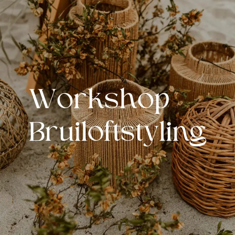 Workshop Bruiloftstyling bruiden Velvet Green