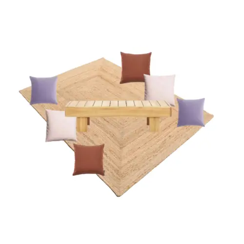 Lounge pakket Picknick Lilac