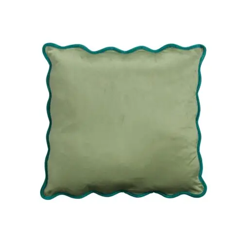 Kussen Scallop groen