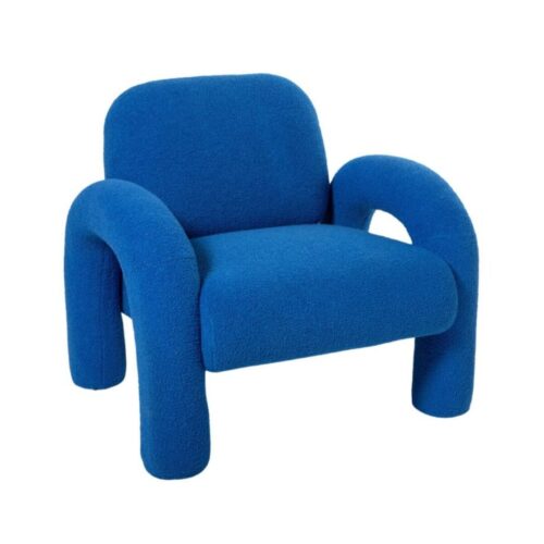 Fauteuil  kobalt blauw