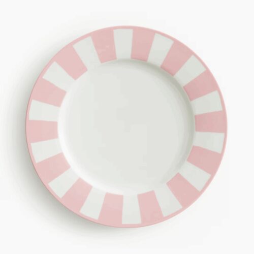 Dinerbord Roze Streep 28cm