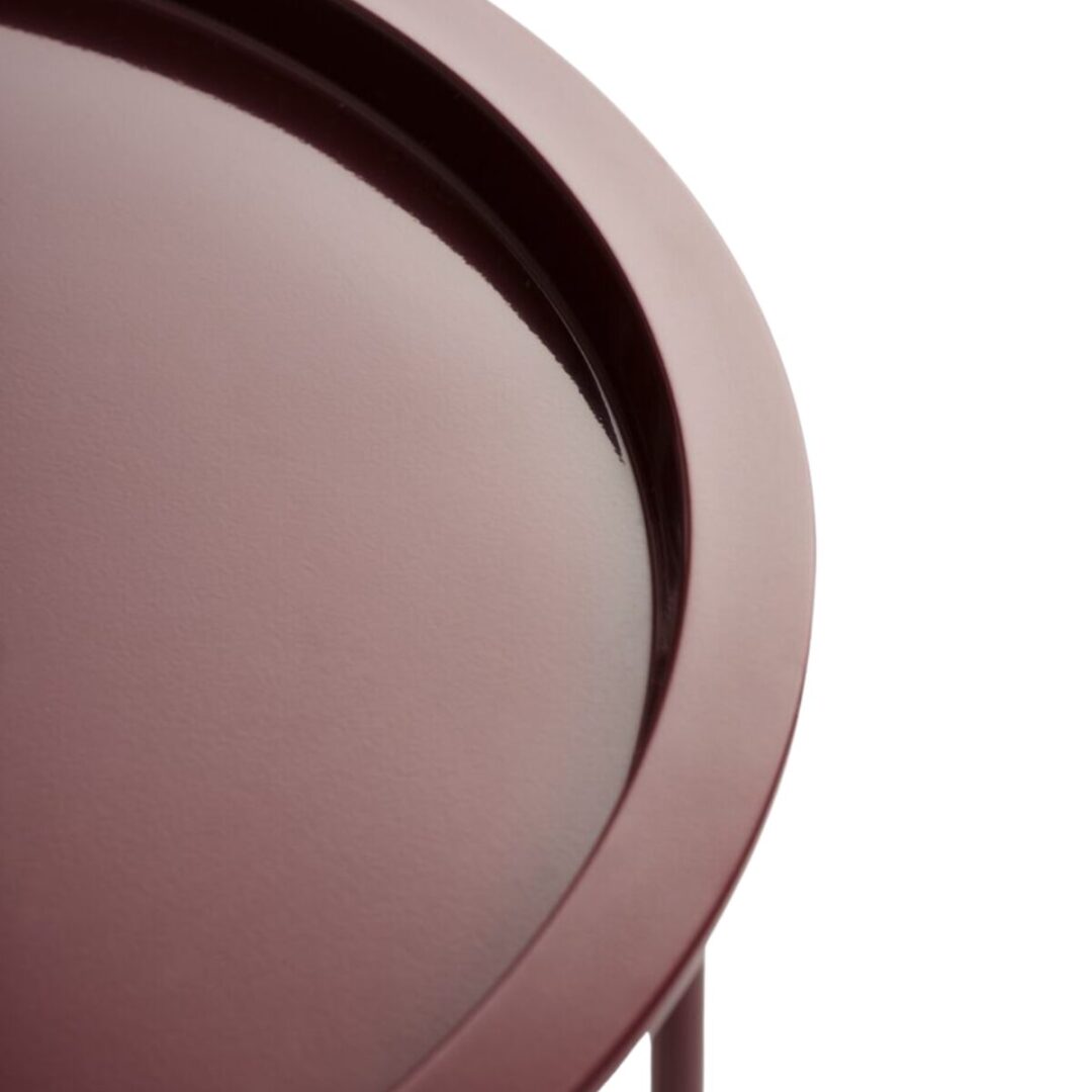 Bijzettafel Andy bordeaux - Afbeelding 3