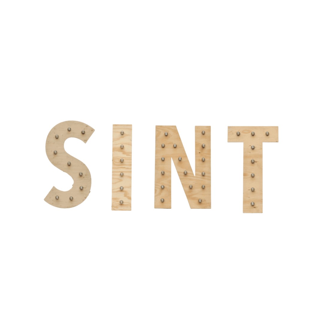 Lichtletters XL SINT