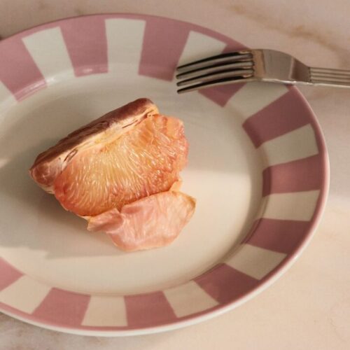 Dinerbord Roze Streep 21cm