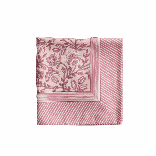 Servet Fleur roze rood