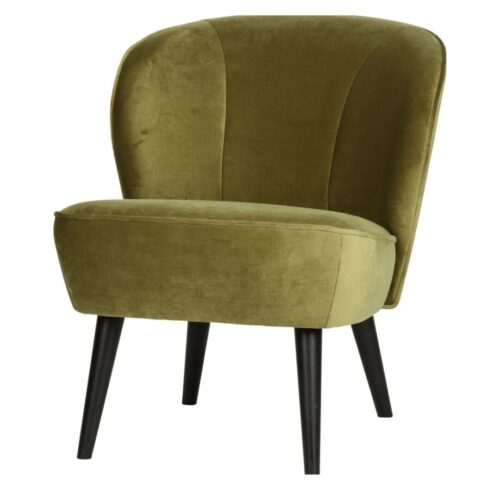 Fauteuil Rosalie olijfgroen