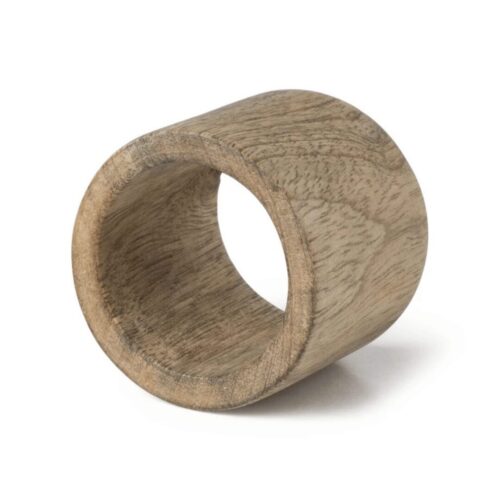 Servetring hout  (set van 10)