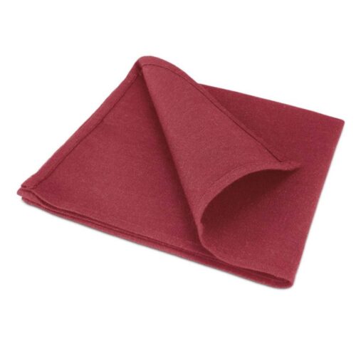 Servet bordeaux