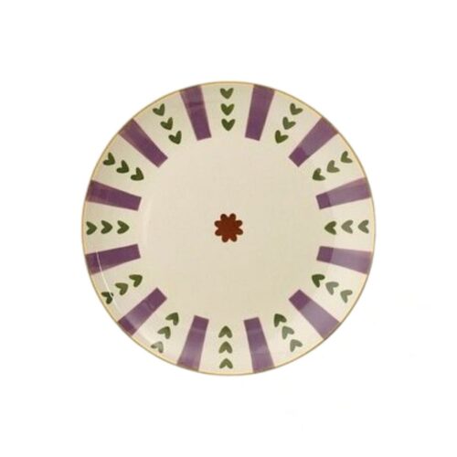 Dinerbord Hartje Paars 27 cm