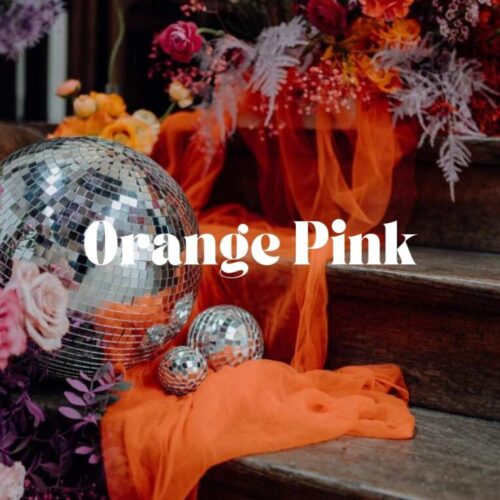 21 diner pakket - Orange Pink