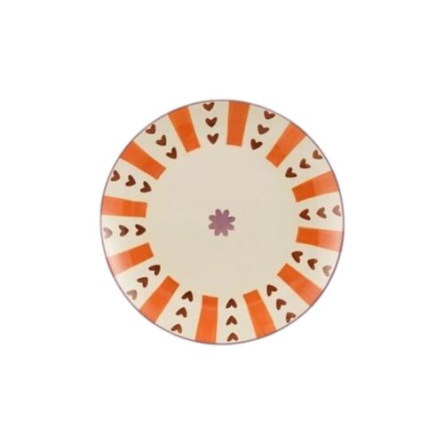Bord Hartje Oranje 20,5 cm