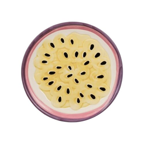 Bord Passievrucht paars 20,5 cm