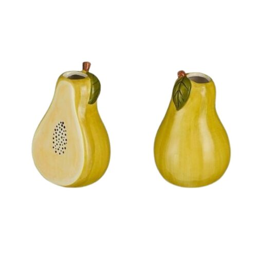Vaas fruit geel