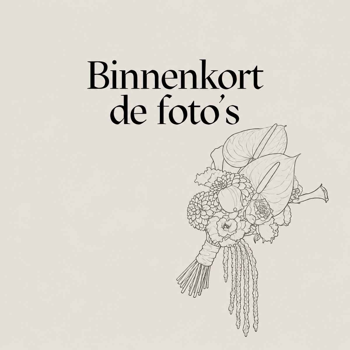 Boeket Zijden bloemen in vaas – XL