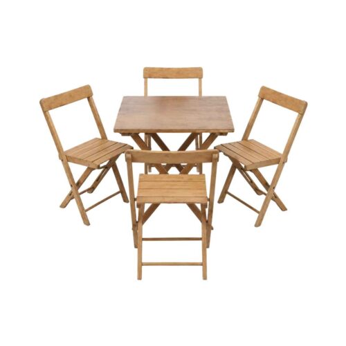 Bistro zithoekje met stoelen