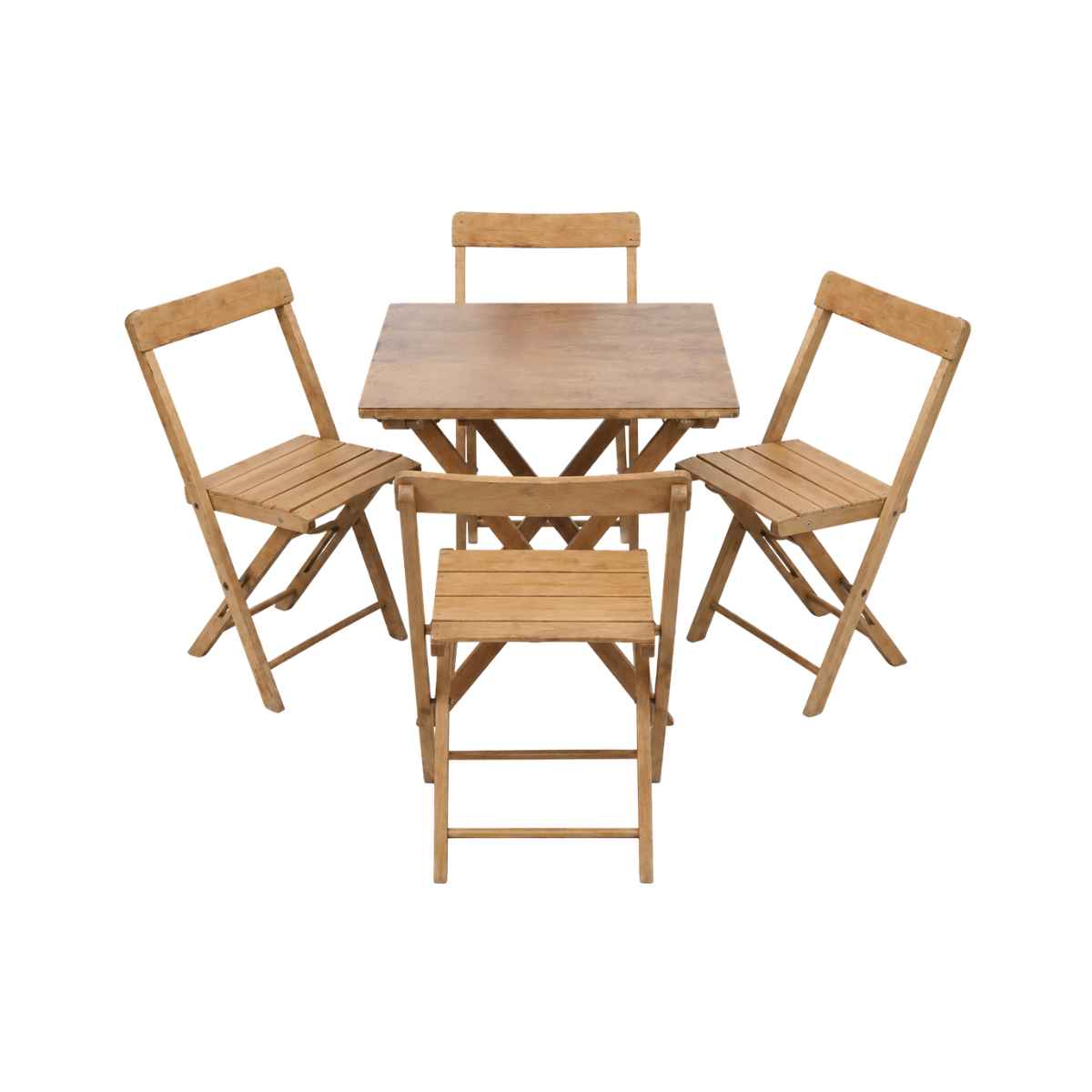 Bistro zithoekje met stoelen